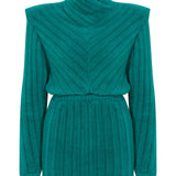 Turtle Neck Soft Mini Dress