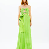 Sequined Cutout Detail Maxi Dres