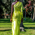 one-shouldered-draped-midi-dress raisa_vanessa one-shouldered-draped-midi-dress