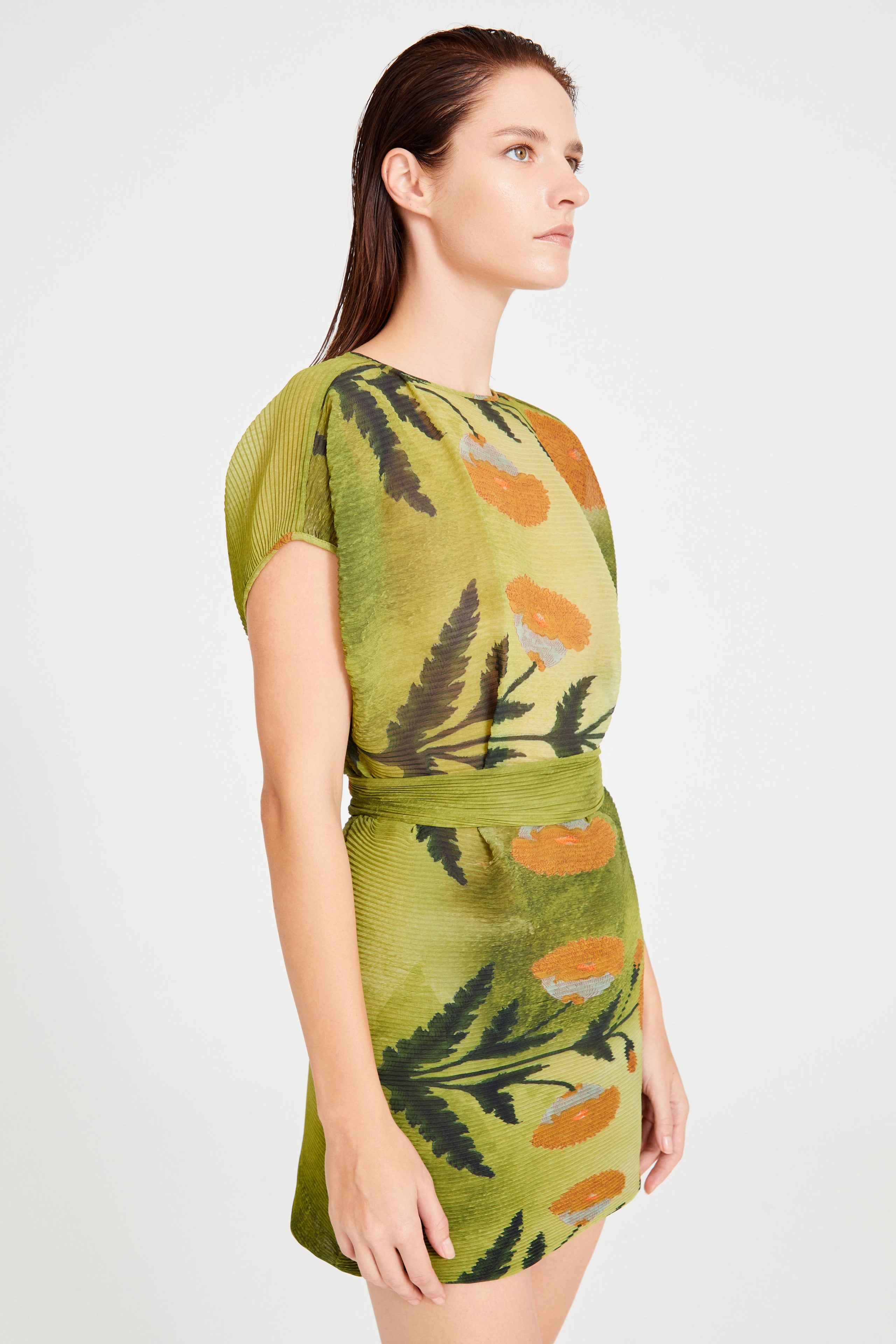 SS24-D-1021-Printed-Green-36 raisa_vanessa printed-green-mini-dress-with-belt-detail