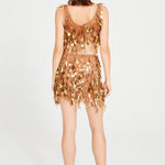 SS24-S-1023-Bronze-38 raisa_vanessa bronze-beaded-tulle-mini-skirt-with-dripping-gold-sequin-and-embroidery-details