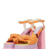 Patent Platform Sandals