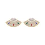 Multicolor Ear Armor Earrings