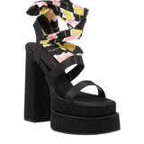 Strappy High Heeled Shoes