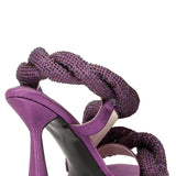 Sequined Rope High Heels