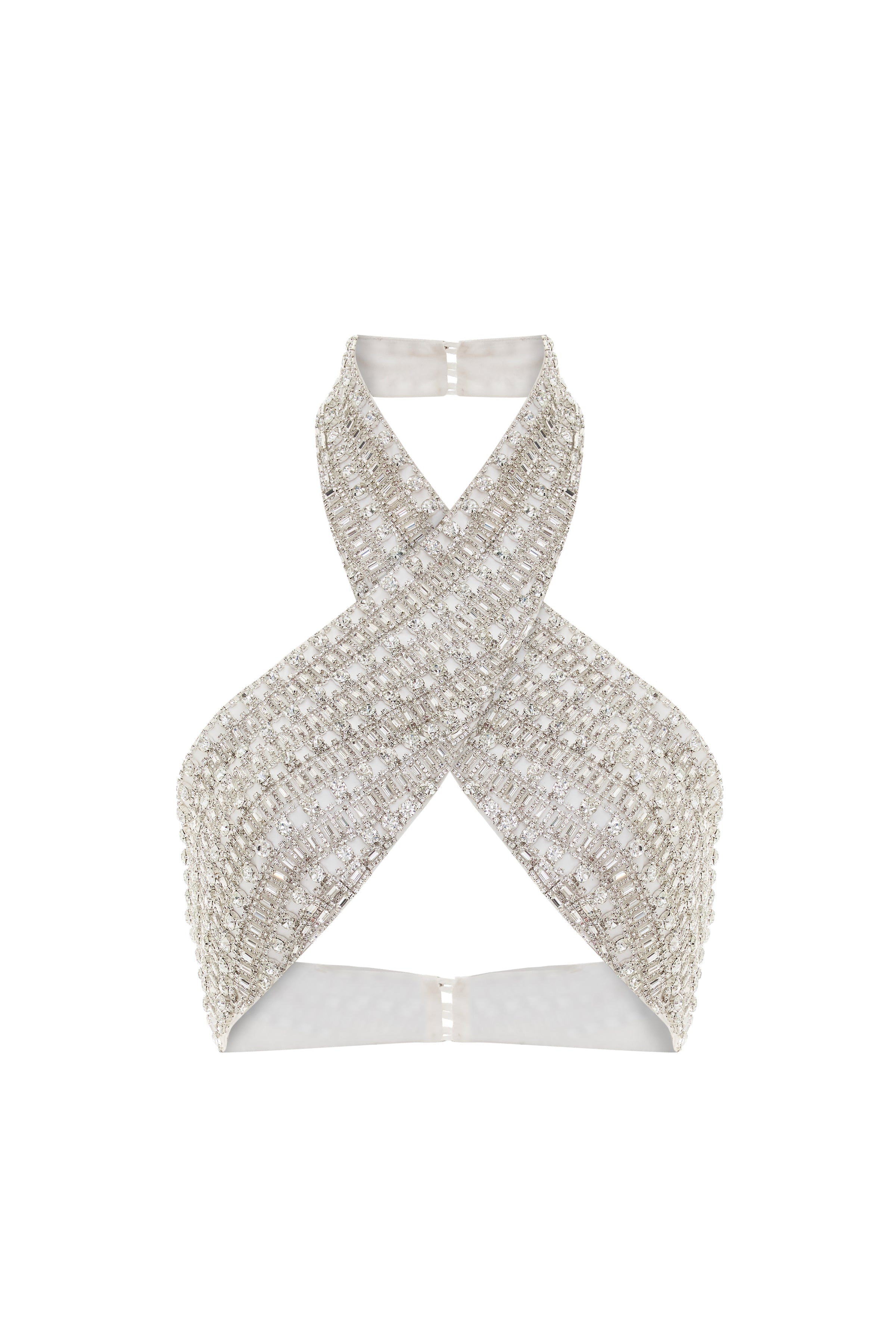 SS26-T-1008-42 raisa_vanessa crystal-embellished-halter-neck-bustier