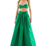 Faille Maxi Skirt