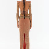 RS23-S-2005-Cinnamon-36 raisa_vanessa crystal-embellished-fishnet-maxi-skirt-with-beaded-fringe-details