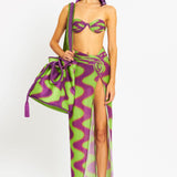 Geometric Print Sarong