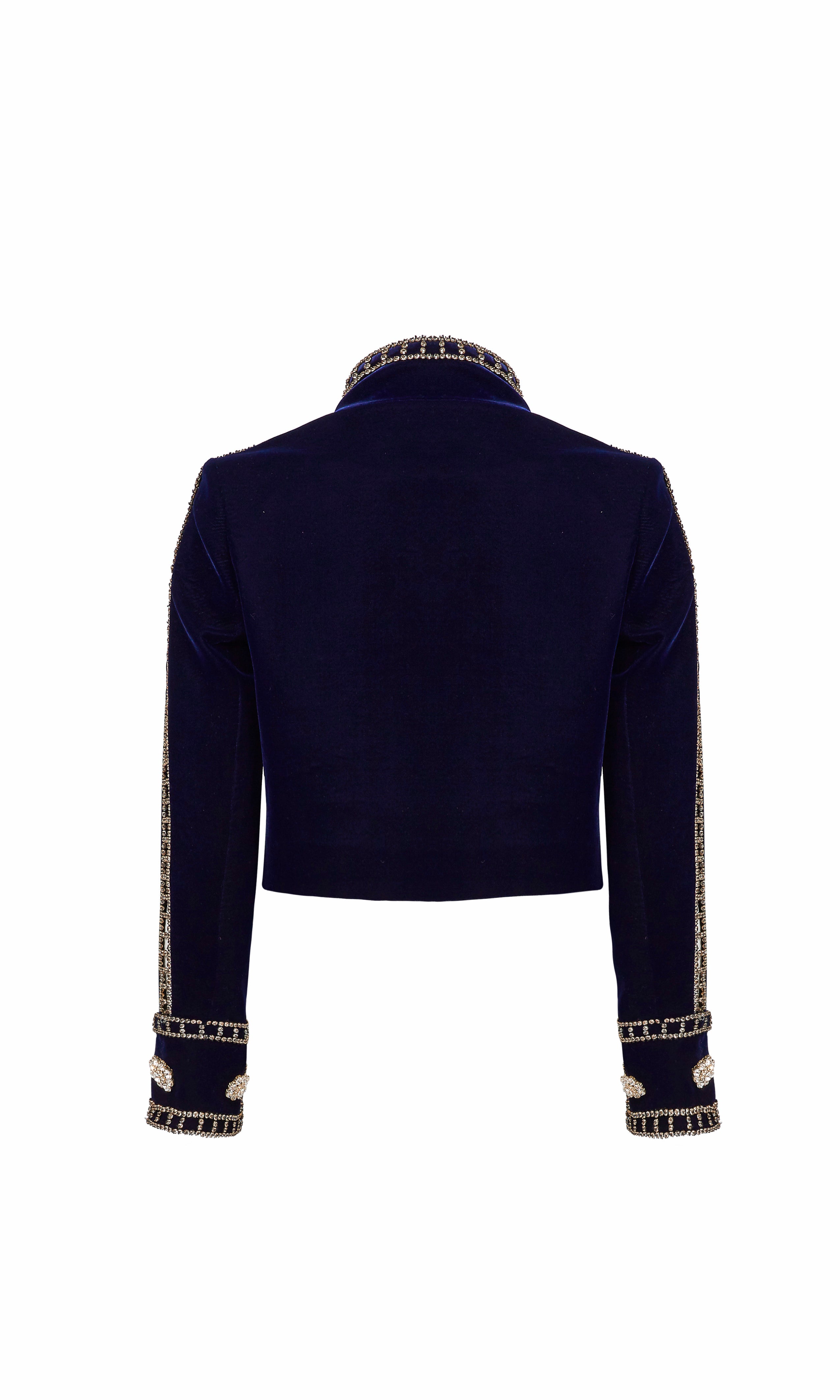 embroidered-velvet-mini-jacket raisa_vanessa embroidered-velvet-mini-jacket
