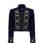 AW19-J-1008-Navy-36 raisa_vanessa embroidered-velvet-mini-jacket