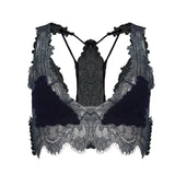 Velvet Detailed Bralet