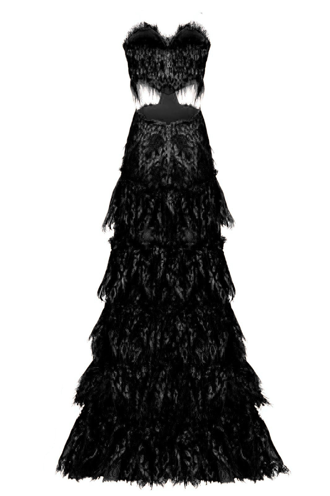 AW20-D-124-Black-36 raisa_vanessa strapless-frilled-maxi-dresss
