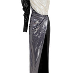velvet-one-shoulder-maxi-dress raisa_vanessa velvet-one-shoulder-maxi-dress