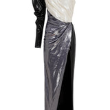 velvet-one-shoulder-maxi-dress raisa_vanessa velvet-one-shoulder-maxi-dress