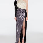 AW20-D-149-Gray-36 raisa_vanessa velvet-one-shoulder-maxi-dress