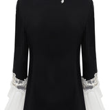 Black Mini Jacket Dress