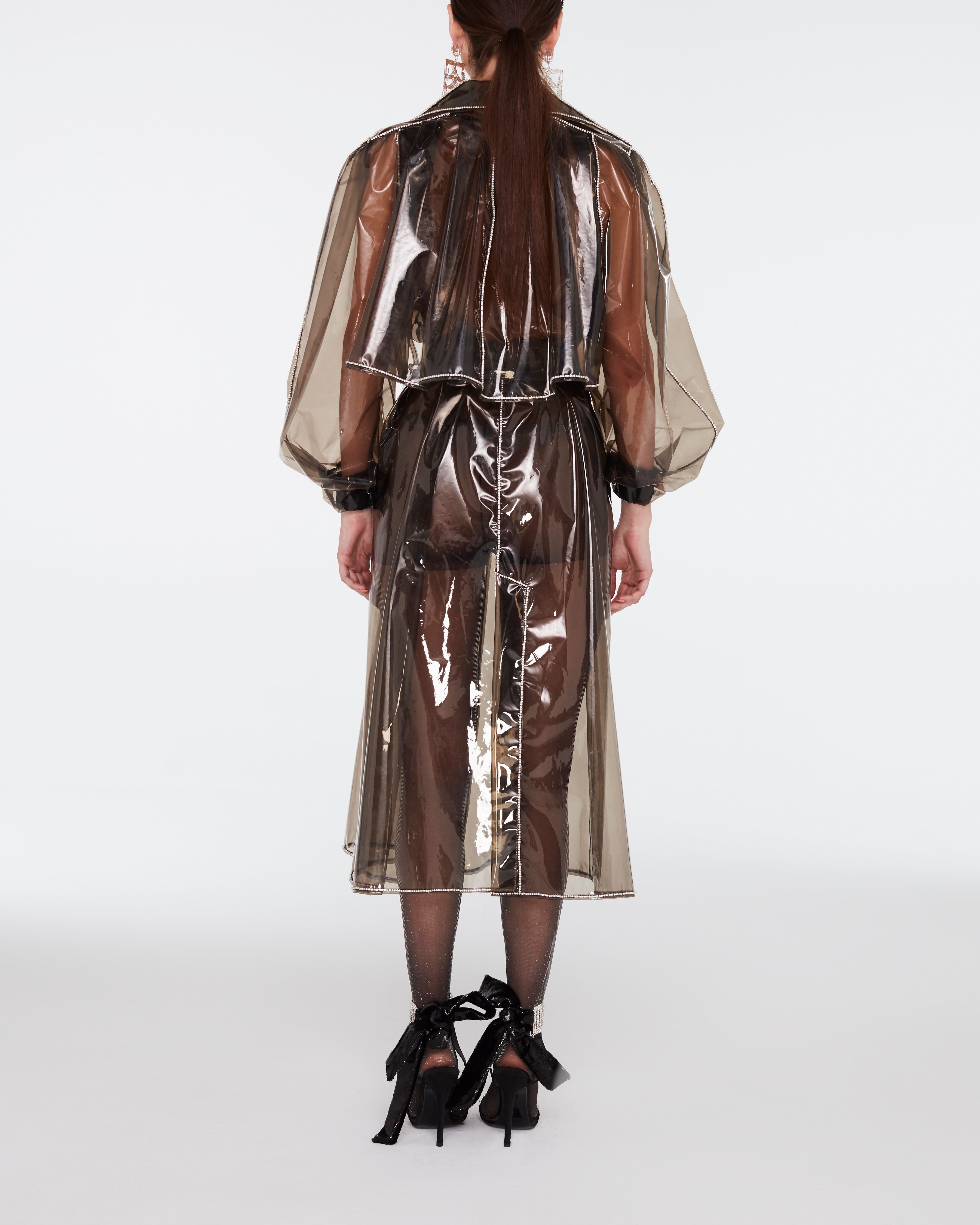 crystal-belted-beaded-long-raincoat raisa_vanessa crystal-belted-beaded-long-raincoat