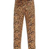 Printed Velvet Pants