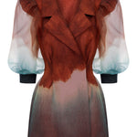 FW21-D-260-Brown-36 raisa_vanessa organza-puff-sleeve-jacket-dress