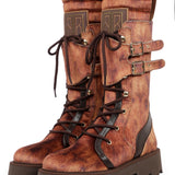 Platform Combat Boots