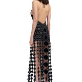 metallic-embellishment-halter-neck-midi-dress raisa_vanessa metallic-embellishment-halter-neck-midi-dress