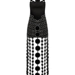 metallic-embellishment-halter-neck-midi-dress raisa_vanessa metallic-embellishment-halter-neck-midi-dress