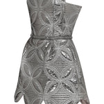 ouilted-embroidered-patent-leather-mini-dress raisa_vanessa ouilted-embroidered-patent-leather-mini-dress
