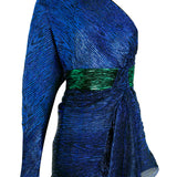 glittered-one-shoulder-pleated-mini-dress raisa_vanessa glittered-one-shoulder-pleated-mini-dress