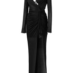long-sleeved-crystal-buttoned-midi-dress-with-high-slit raisa_vanessa long-sleeved-crystal-buttoned-midi-dress-with-high-slit
