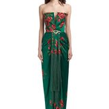 FW22-D-852-Green-38 raisa_vanessa rose-patterned-strapless-maxi-dress-with-fringes
