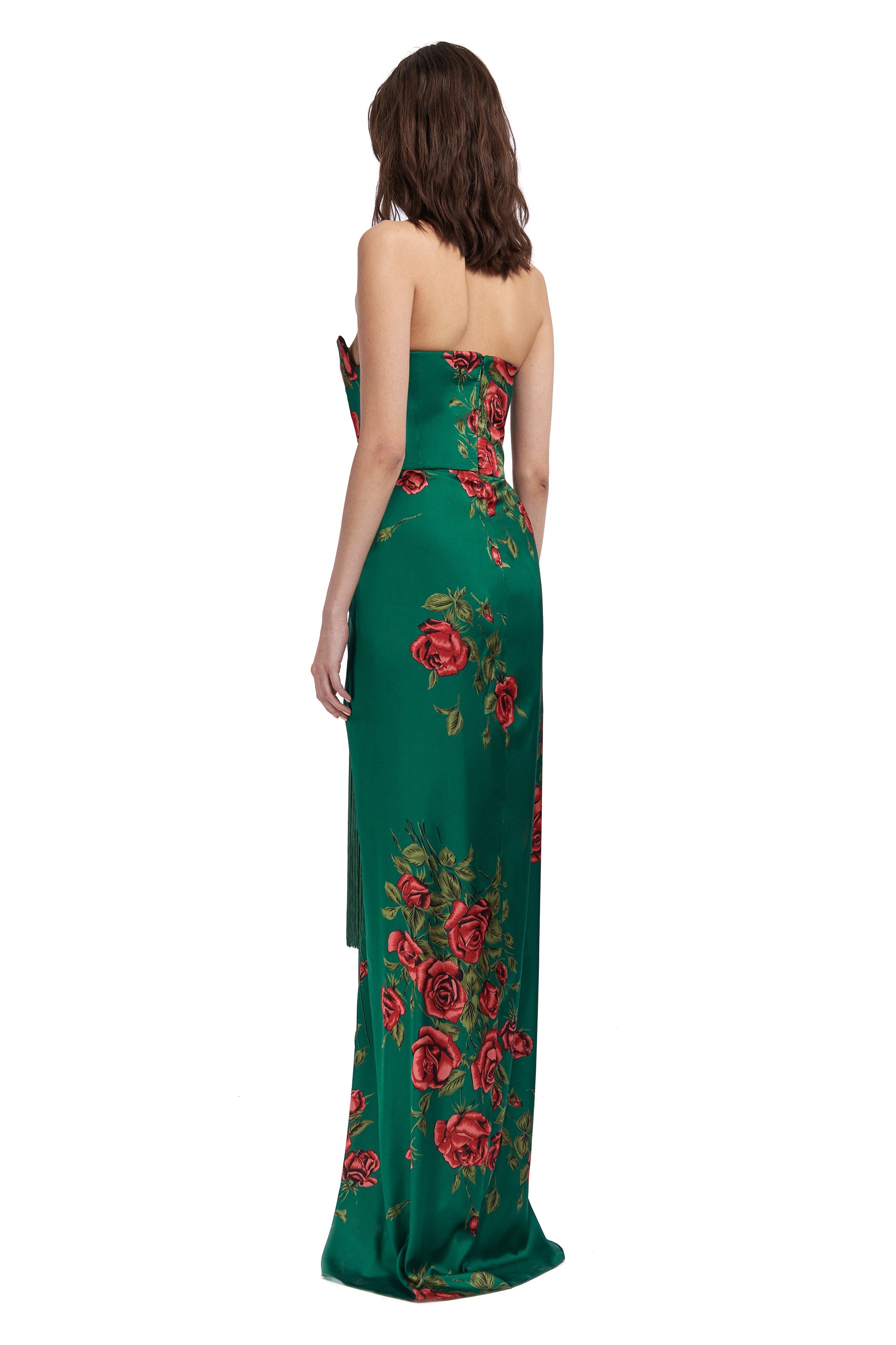 rose-patterned-strapless-maxi-dress-with-fringes raisa_vanessa rose-patterned-strapless-maxi-dress-with-fringes
