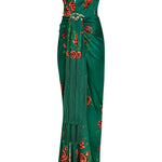 rose-patterned-strapless-maxi-dress-with-fringes raisa_vanessa rose-patterned-strapless-maxi-dress-with-fringes