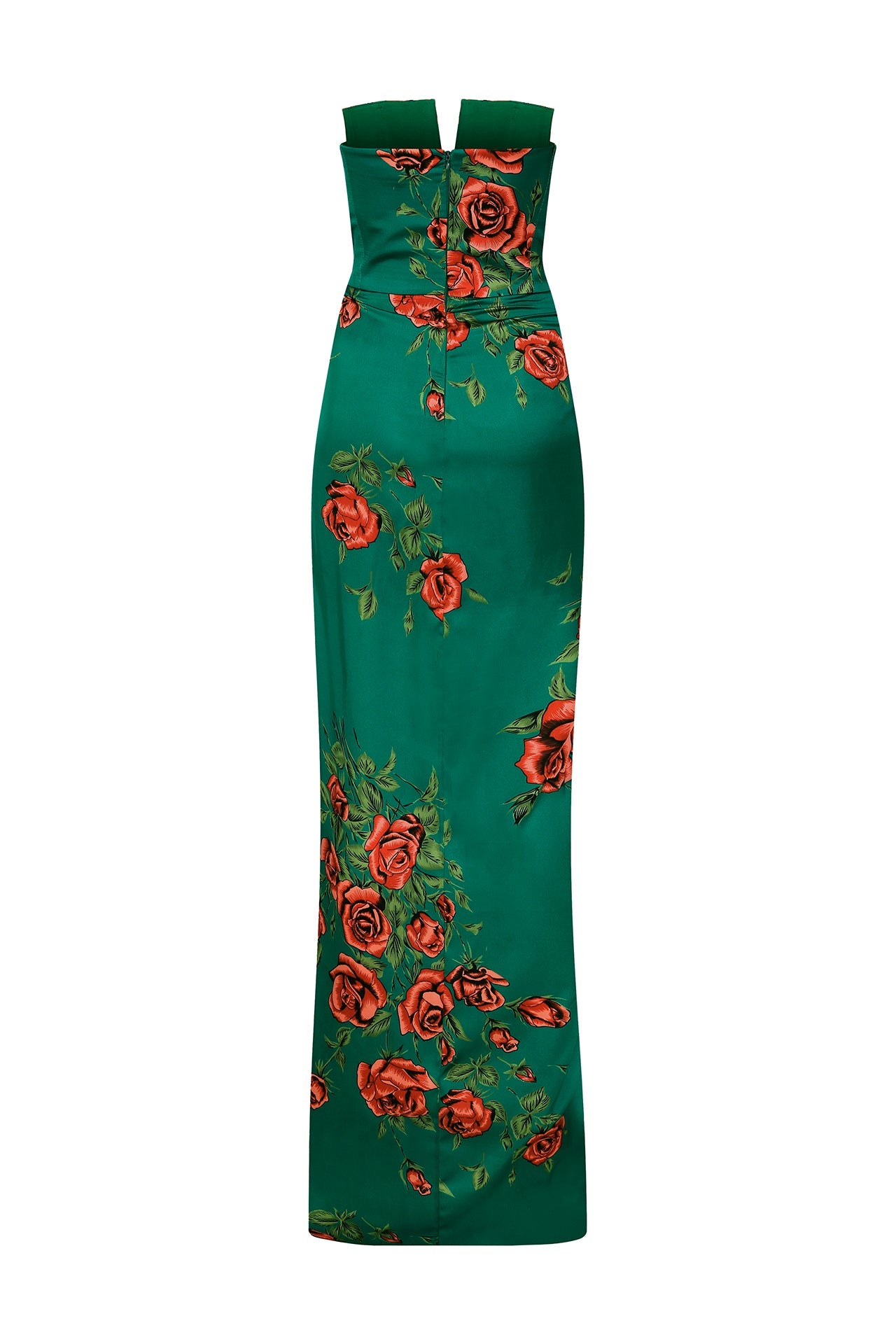 rose-patterned-strapless-maxi-dress-with-fringes raisa_vanessa rose-patterned-strapless-maxi-dress-with-fringes