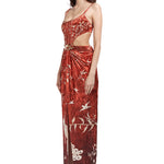 marouetry-patterned-velvet-maxi-dress-with-corset-and-gold-buckle raisa_vanessa marouetry-patterned-velvet-maxi-dress-with-corset-and-gold-buckle
