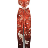 marouetry-patterned-velvet-maxi-dress-with-corset-and-gold-buckle raisa_vanessa marouetry-patterned-velvet-maxi-dress-with-corset-and-gold-buckle