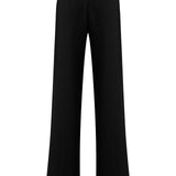 Palazzo Pants With Gold Buckle