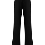 Palazzo Pants With Gold Buckle