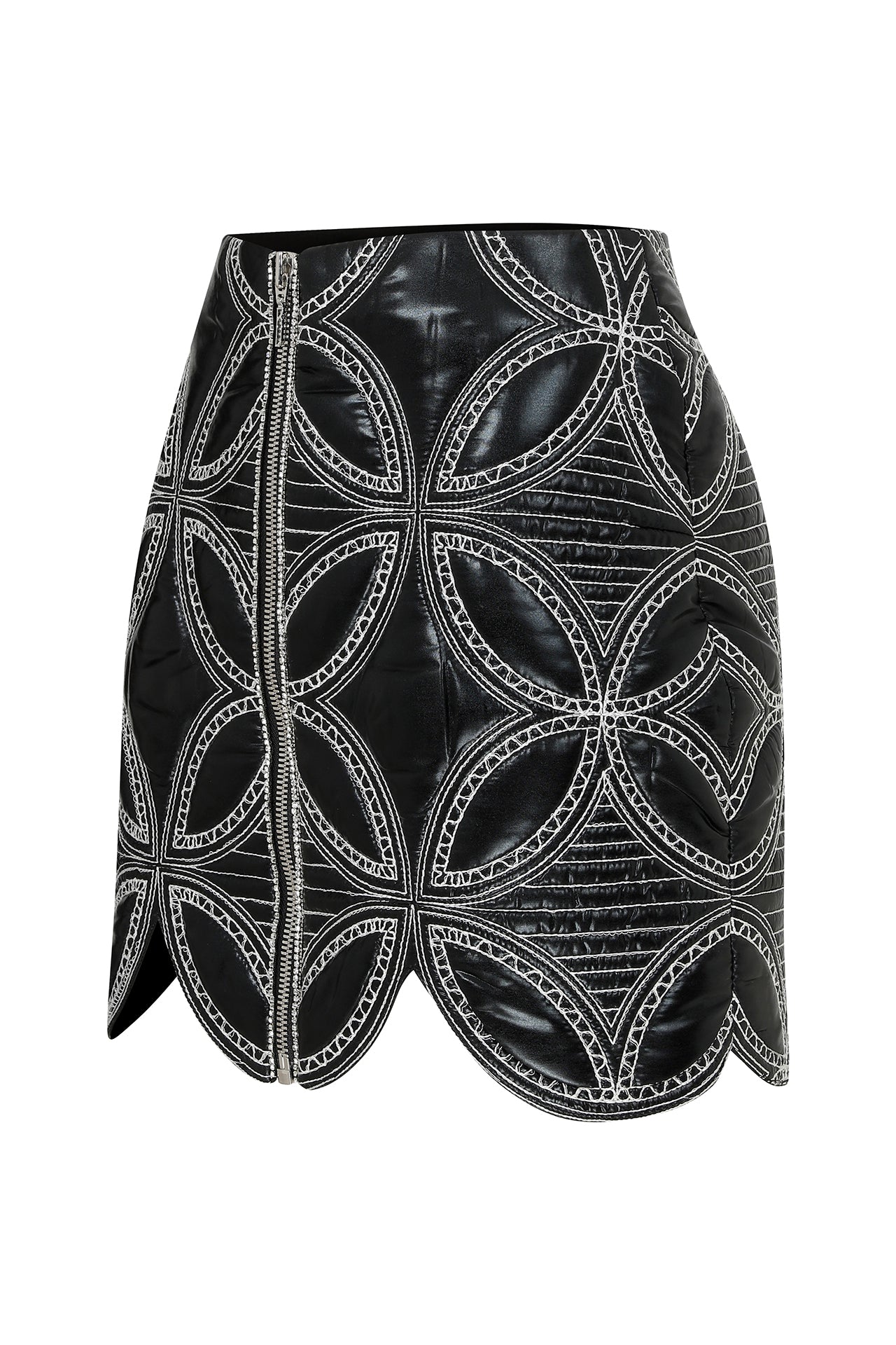 quilted-embroidered-crop-mini-with-crystal-embellishment raisa_vanessa quilted-embroidered-crop-mini-with-crystal-embellishment
