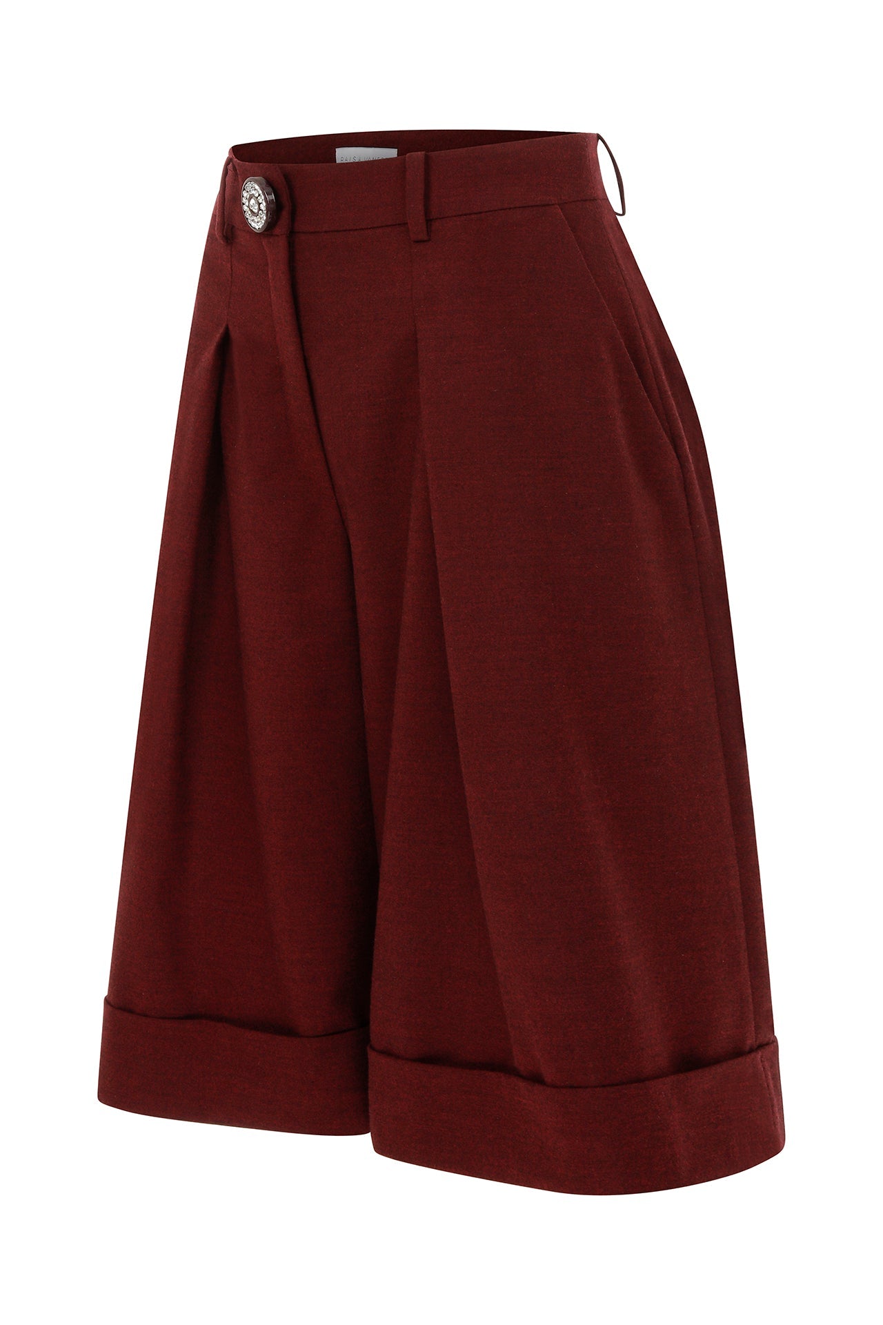 lared-bermuda-shorts-with-button-detail raisa_vanessa lared-bermuda-shorts-with-button-detail