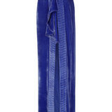 Silk Velvet Maxi Skirt With Crystal Embellished Detail