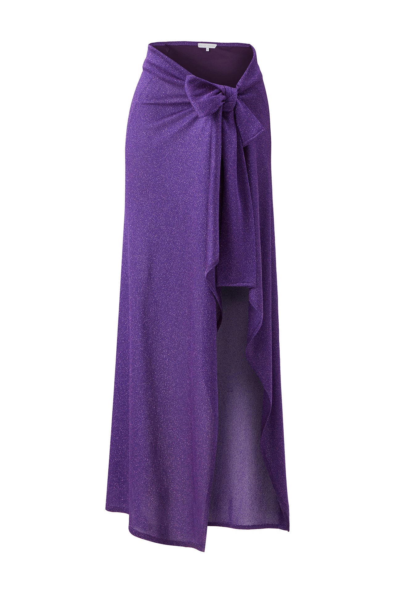 glittered-knit-midi-skirt-with-high-slit-and-bow-detail raisa_vanessa glittered-knit-midi-skirt-with-high-slit-and-bow-detail