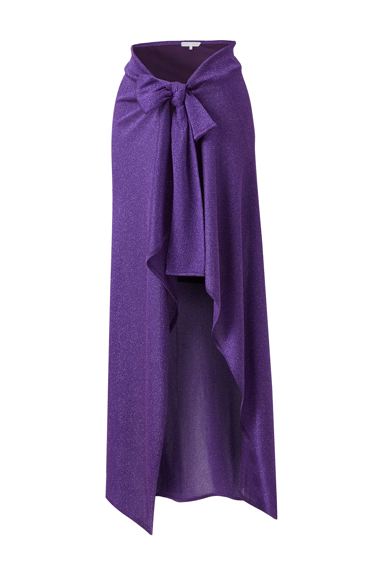 glittered-knit-midi-skirt-with-high-slit-and-bow-detail raisa_vanessa glittered-knit-midi-skirt-with-high-slit-and-bow-detail