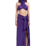 FW22-T-798-Purple-36 raisa_vanessa glittered-knit-wrapped-top