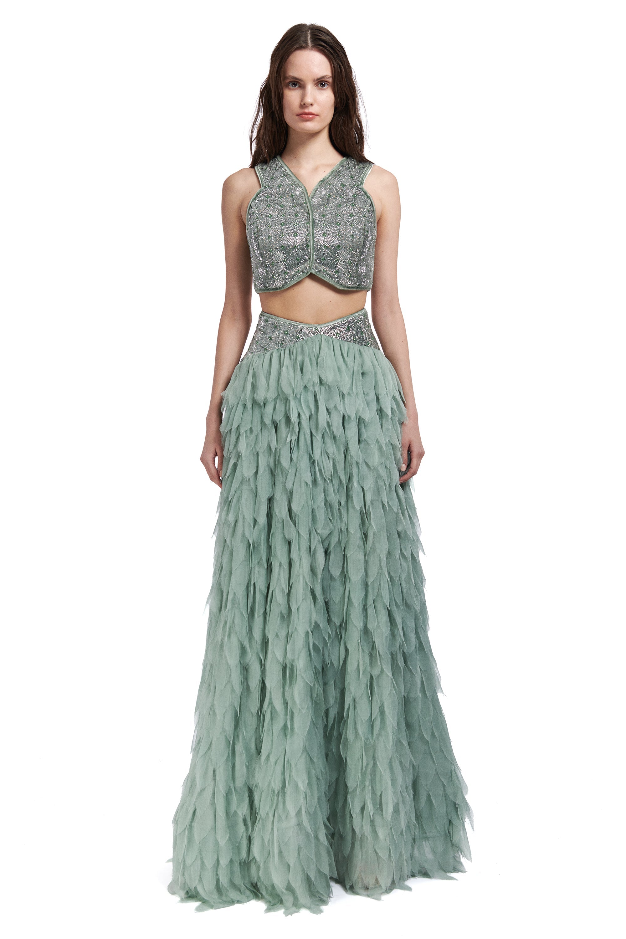 FW22-T-806-Mint-Green-36 raisa_vanessa crystal-embellished-velvet-vest