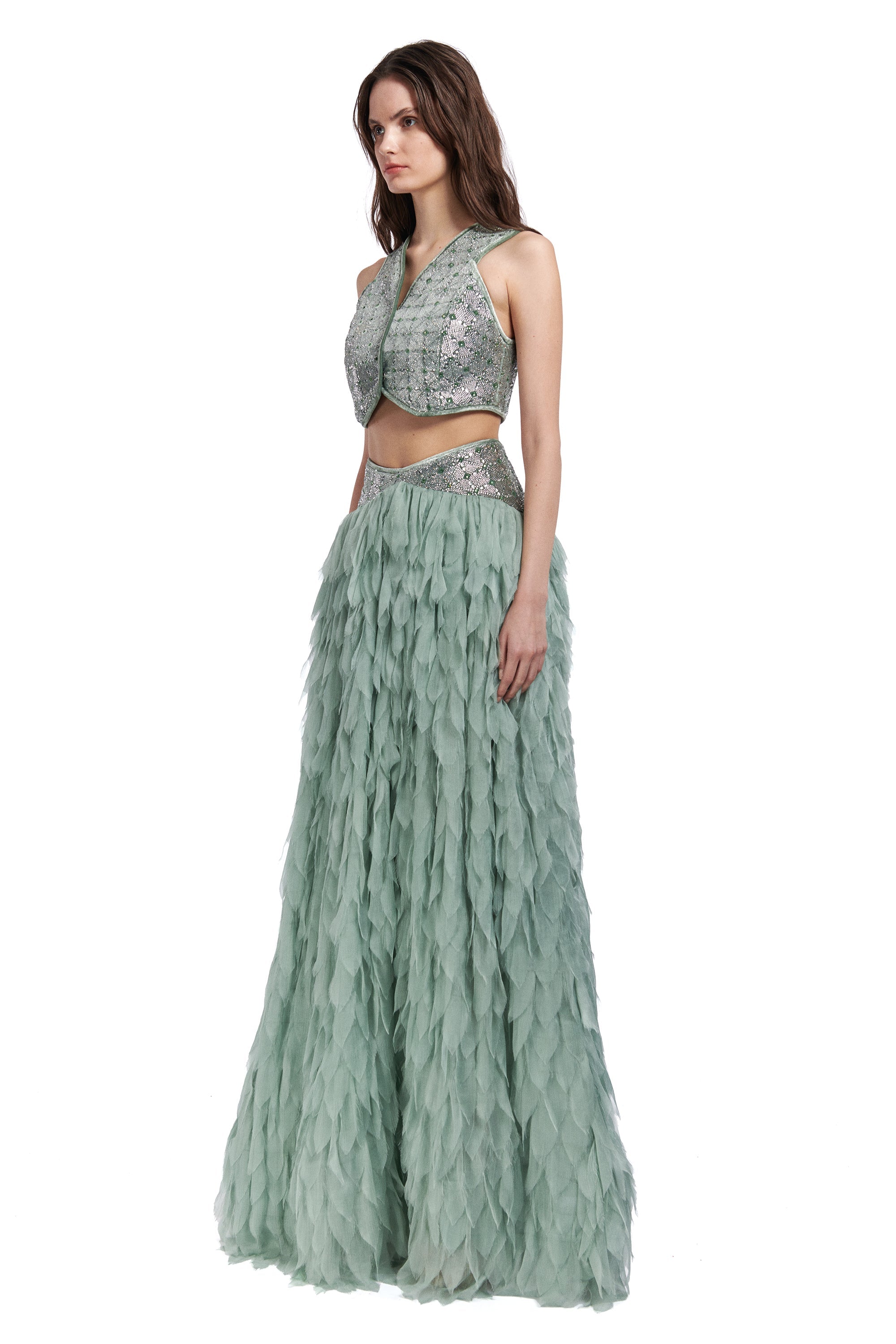 crystal-embellished-velvet-vest raisa_vanessa crystal-embellished-velvet-vest
