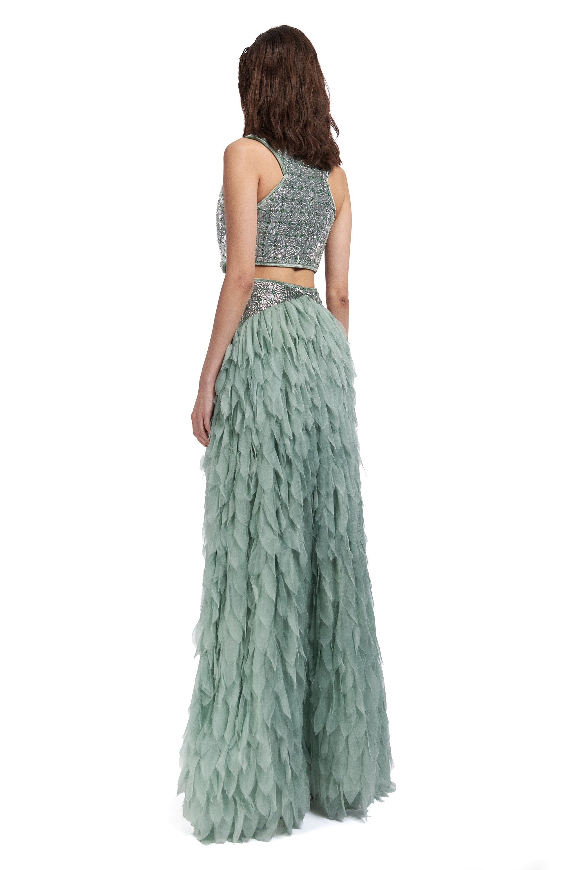crystal-embellished-velvet-vest raisa_vanessa crystal-embellished-velvet-vest
