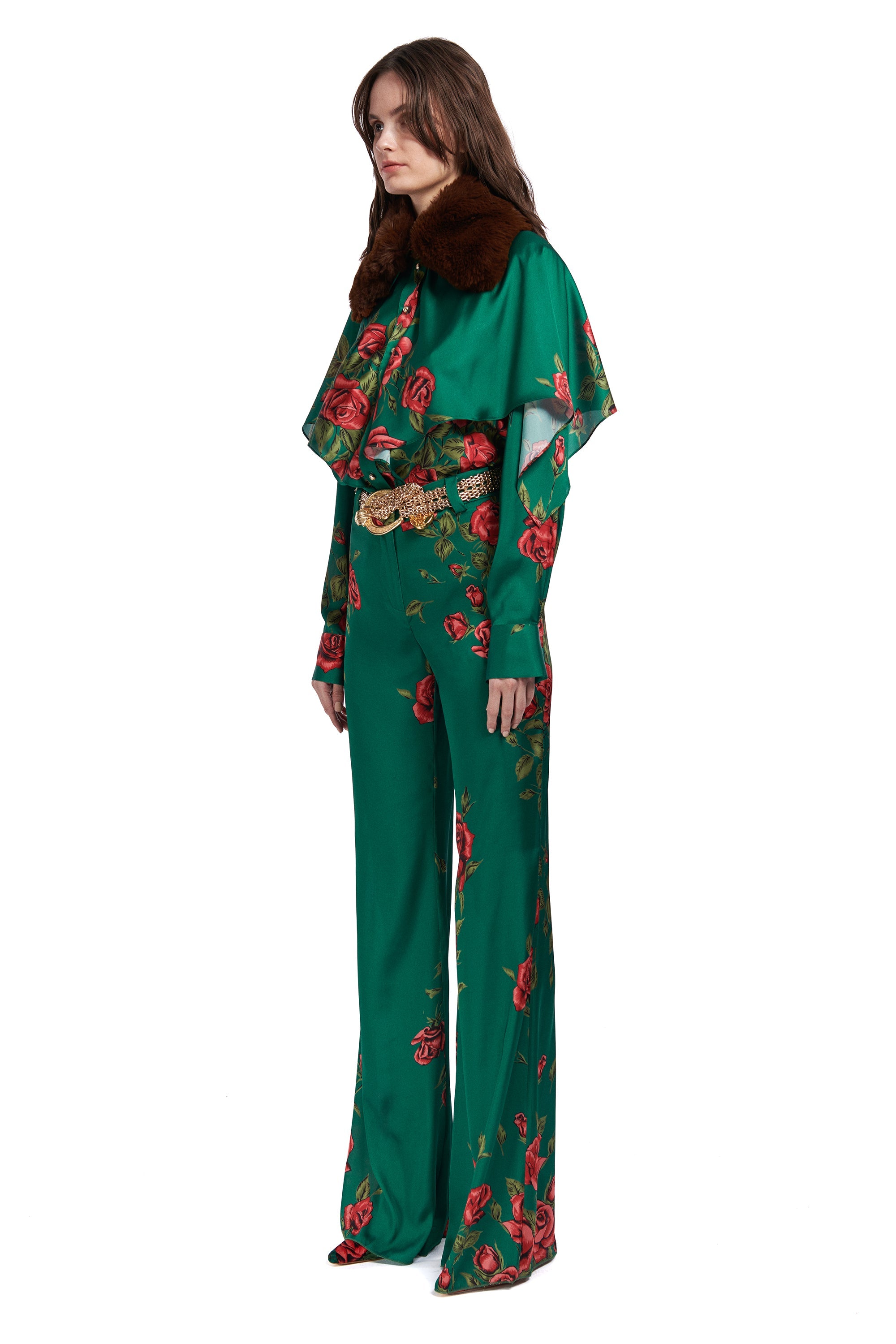 rose-patterned-shirt-with-faux-fur-details raisa_vanessa rose-patterned-shirt-with-faux-fur-details