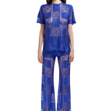 FW22-T-842-Blue-36 raisa_vanessa square-patterned-crystal-embellished-lace-tshirt