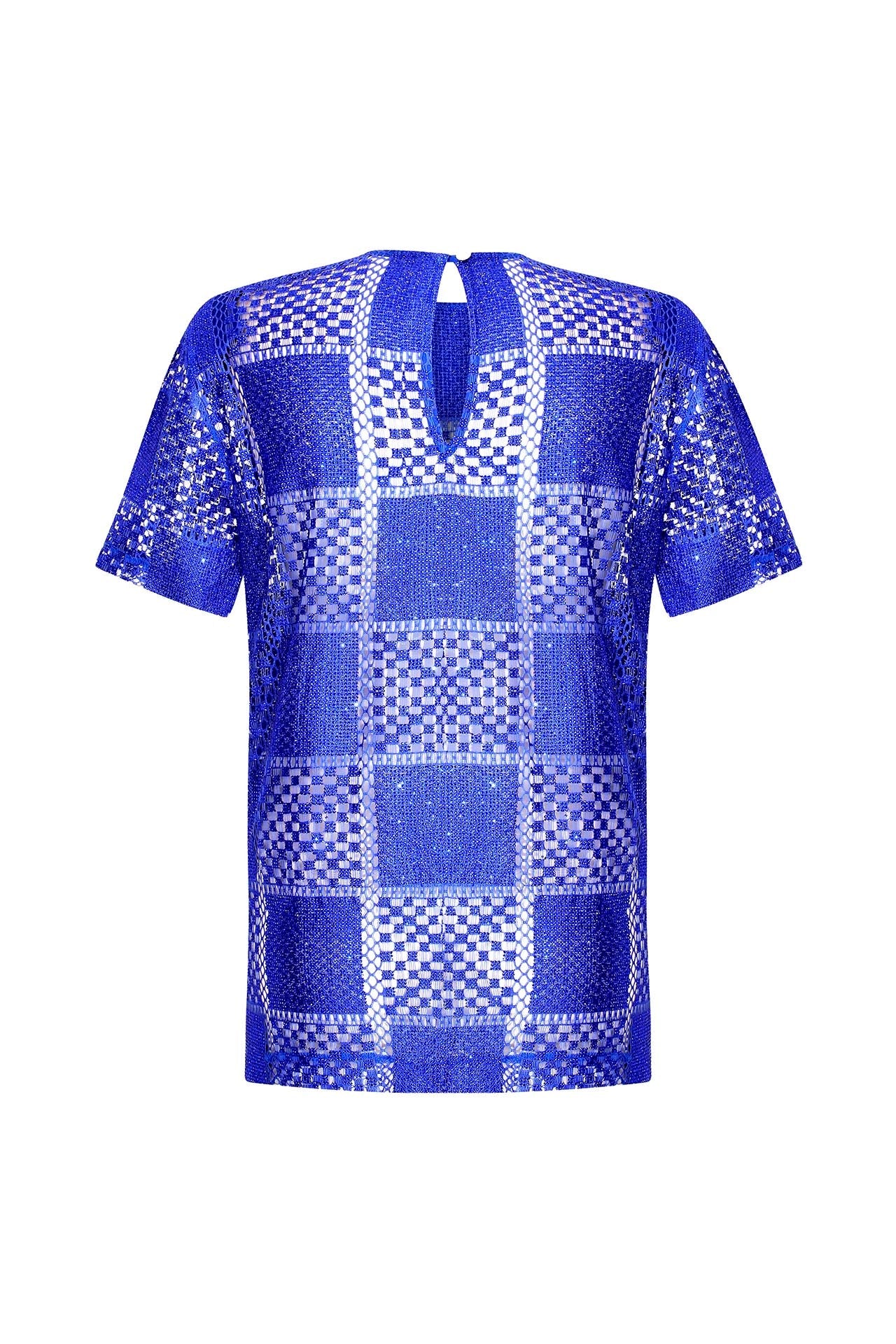 square-patterned-crystal-embellished-lace-tshirt raisa_vanessa square-patterned-crystal-embellished-lace-tshirt